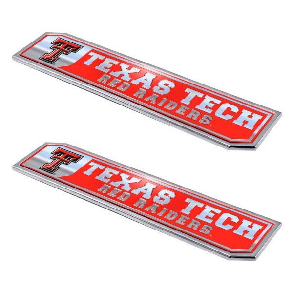 FanMats® - College "Texas Tech University" Embossed Truck Emblems