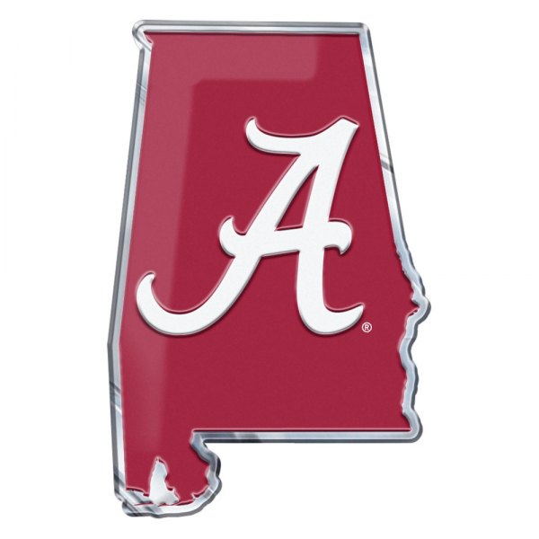 FanMats® - College "University of Alabama" Embossed State Emblem