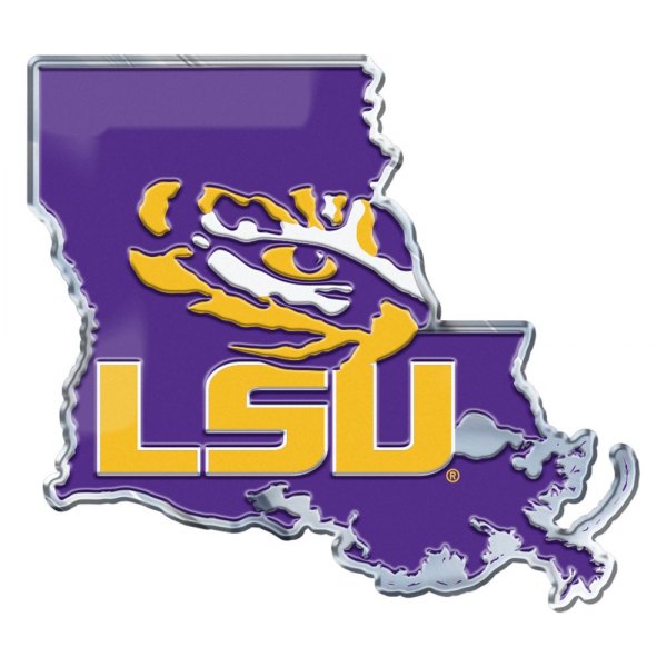 FanMats® - College "Louisiana State University" Embossed State Emblem