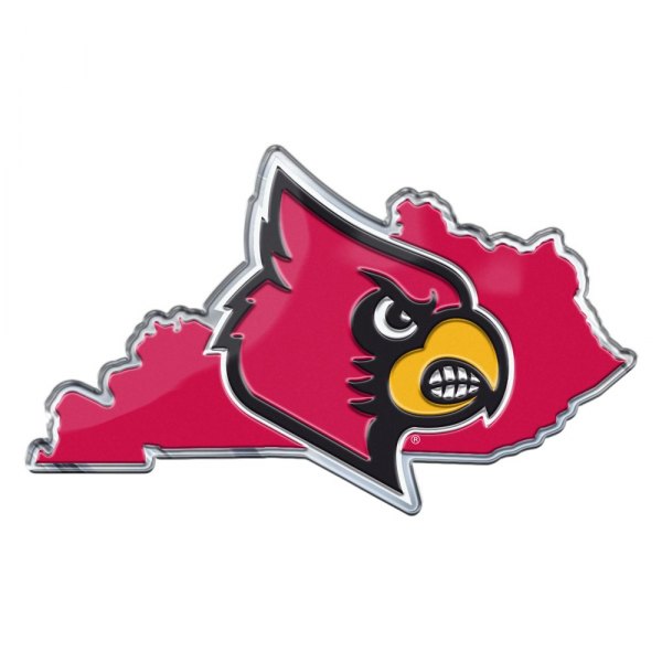 FanMats® - College "University of Louisville" Embossed State Emblem