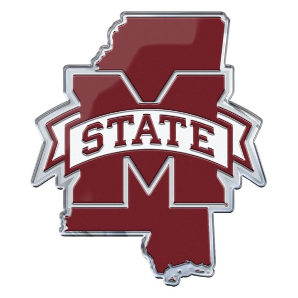 FanMats® - College "Mississippi State University" Embossed State Emblem