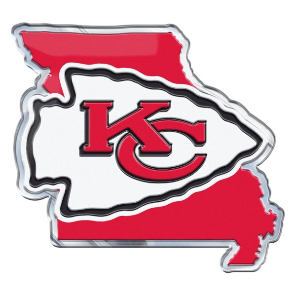 FanMats® - NFL "Kansas City Chiefs" Embossed State Emblem