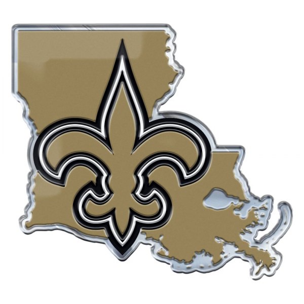 FanMats® - NFL "New Orleans Saints" Embossed State Emblem