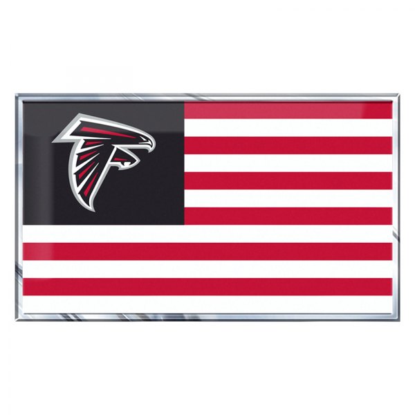 FanMats® - NFL "Atlanta Falcons" Embossed State Flag Emblem