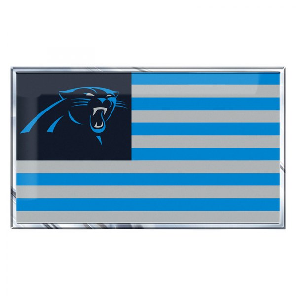 FanMats® - NFL "Carolina Panthers" Embossed State Flag Emblem