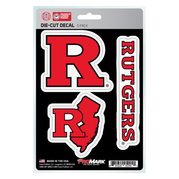 FanMats® - 5" x 6.25" Red Decals