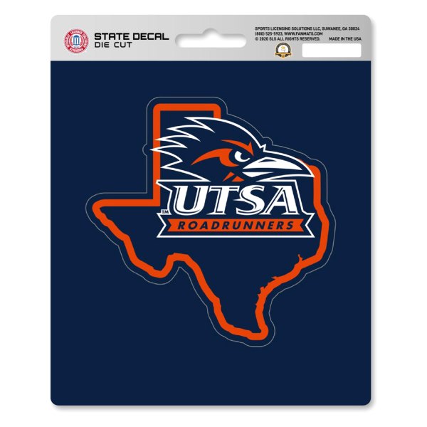 FanMats® - 5" x 6.25" Blue/Orange State Shape Decal