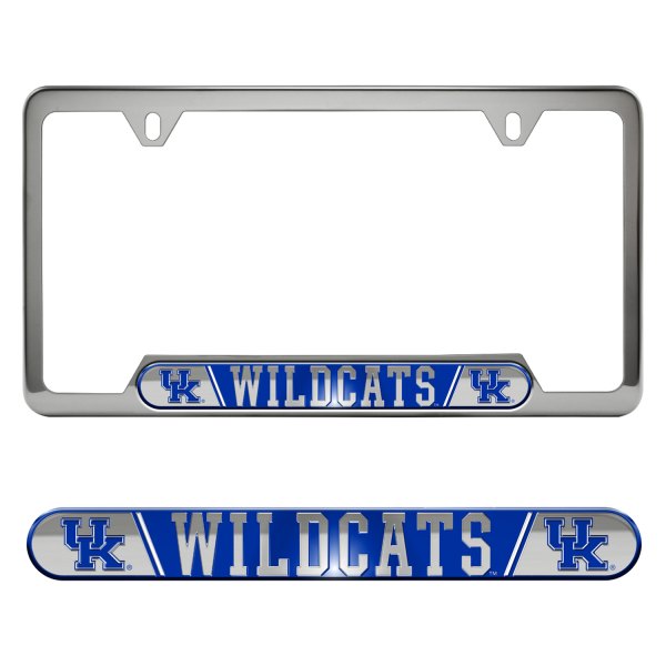 FanMats® - Collegiate Embossed License Plate Frame with University of Kentucky Logo