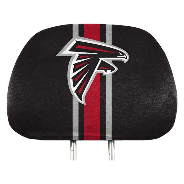  FanMats® - Headrest Covers with Printed Atlanta Falcons Logo
