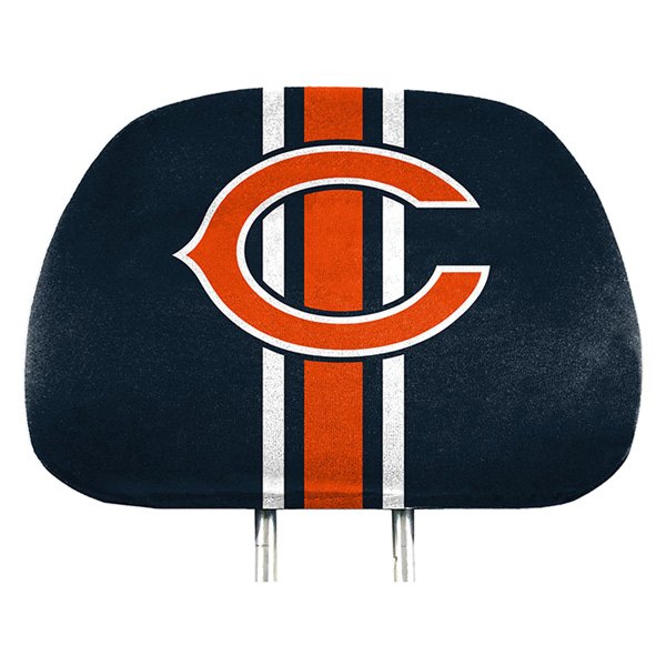  FanMats® - Headrest Covers with Printed Chicago Bears Logo