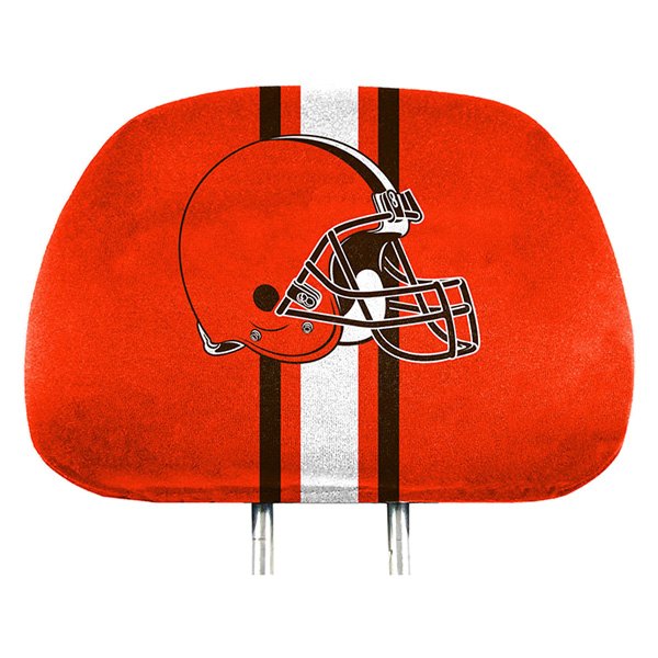  FanMats® - Headrest Covers with Printed Cleveland Browns Logo