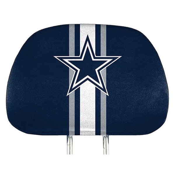  FanMats® - Headrest Covers with Printed Dallas Cowboys Logo
