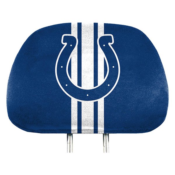  FanMats® - Headrest Covers with Printed Indianapolis Colts Logo