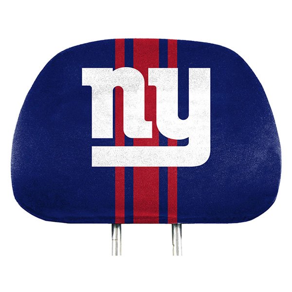  FanMats® - Headrest Covers with Printed New York Giants Logo