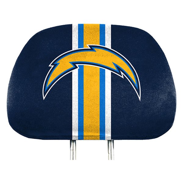 FanMats® - Headrest Covers with Printed San Diego Chargers Logo