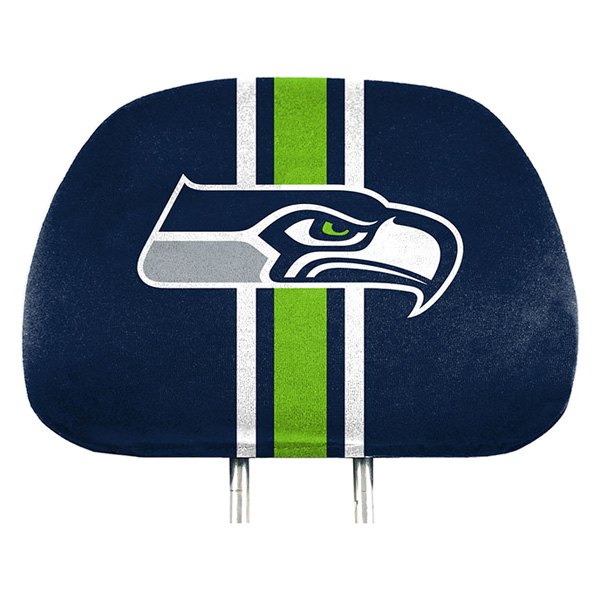  FanMats® - Headrest Covers with Printed Seattle Seahawks Logo