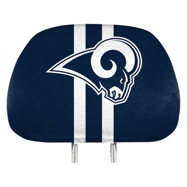  FanMats® - Headrest Covers with Printed Los Angeles Rams Logo