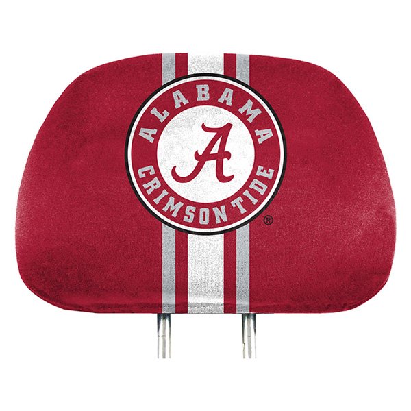  FanMats® - Headrest Covers with Printed Alabama Crimson Tide Logo