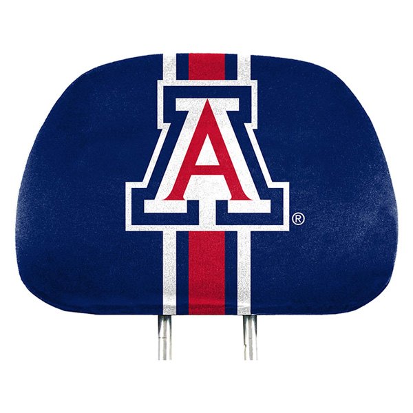  FanMats® - Headrest Covers with Printed Arizona Wildcats Logo
