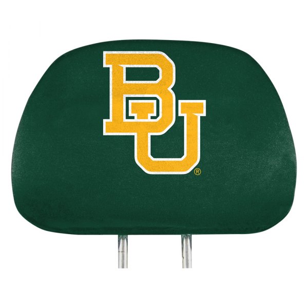  FanMats® - Headrest Covers with Printed Baylor Bears Logo