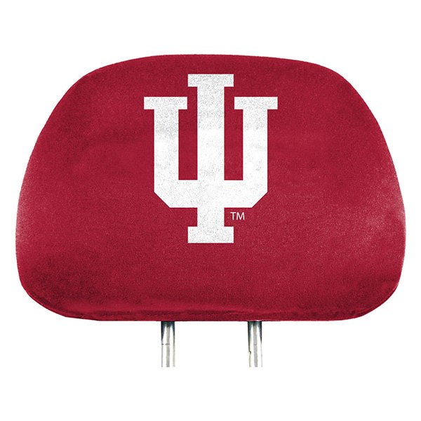  FanMats® - Headrest Covers with Printed Indiana Hoosiers Logo