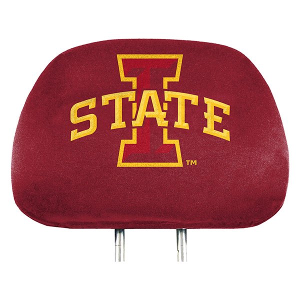  FanMats® - Headrest Covers with Printed Iowa State Cyclones Logo