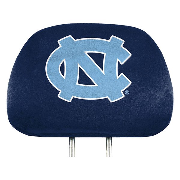  FanMats® - Headrest Covers with Printed North Carolina Tar Heels Logo