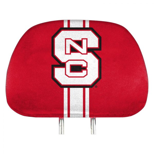  FanMats® - Headrest Covers with Printed NC State Wolfpack Logo