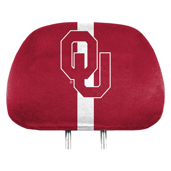  FanMats® - Headrest Covers with Printed Oklahoma Sooners Logo