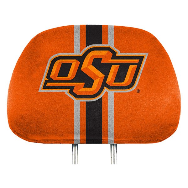  FanMats® - Headrest Covers with Printed Oklahoma State Cowboys Logo