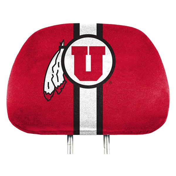  FanMats® - Headrest Covers with Printed Utah Utes Logo