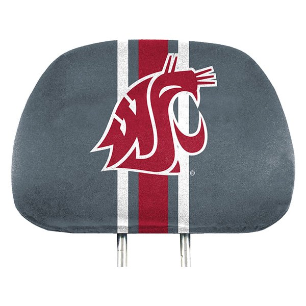  FanMats® - Headrest Covers with Printed Washington State Cougars Logo