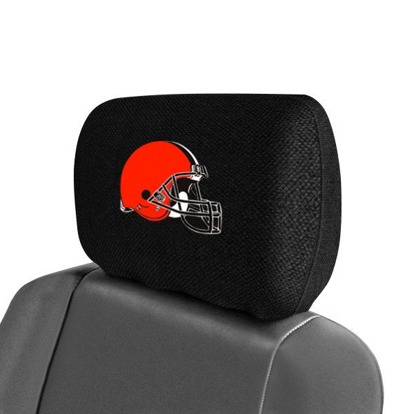  FanMats® - Headrest Covers with Embroidered Cleveland Browns Logo