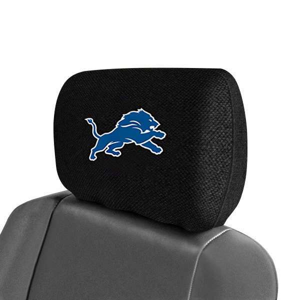  FanMats® - Headrest Covers with Embroidered Detroit Lions Logo