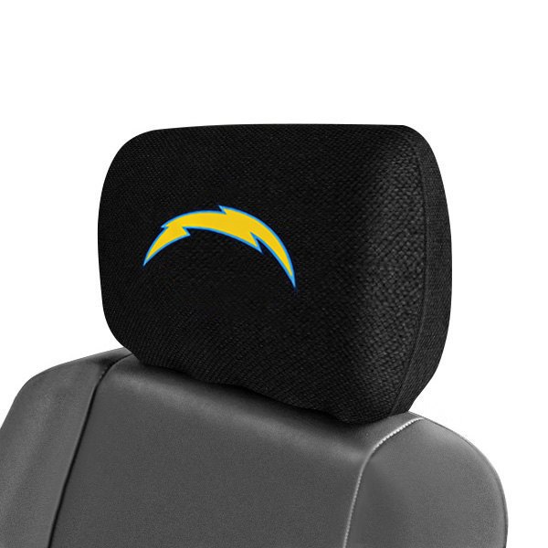 FanMats® - Headrest Covers with Embroidered Los Angeles Chargers Logo