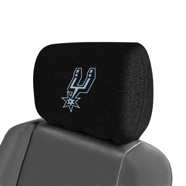  FanMats® - Headrest Covers with Embroidered San Antonio Spurs Logo