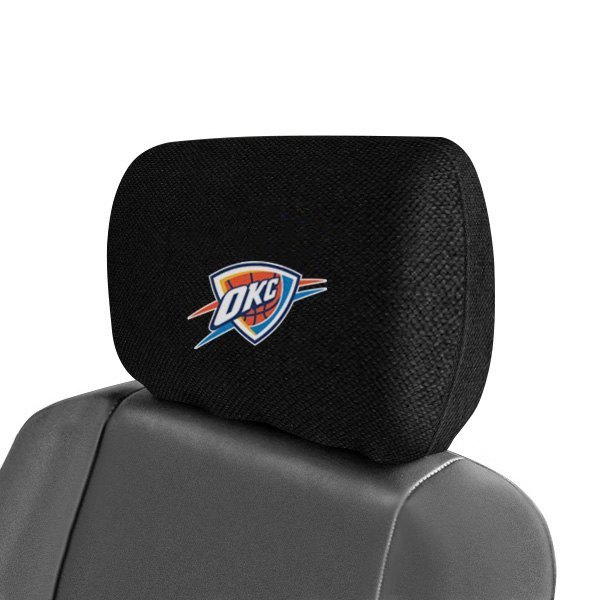  FanMats® - Headrest Covers with Embroidered Oklahoma City Thunder Logo