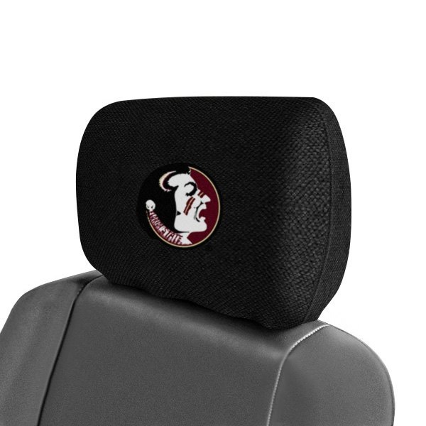  FanMats® - Headrest Covers with Embroidered Florida State University Seminole Logo