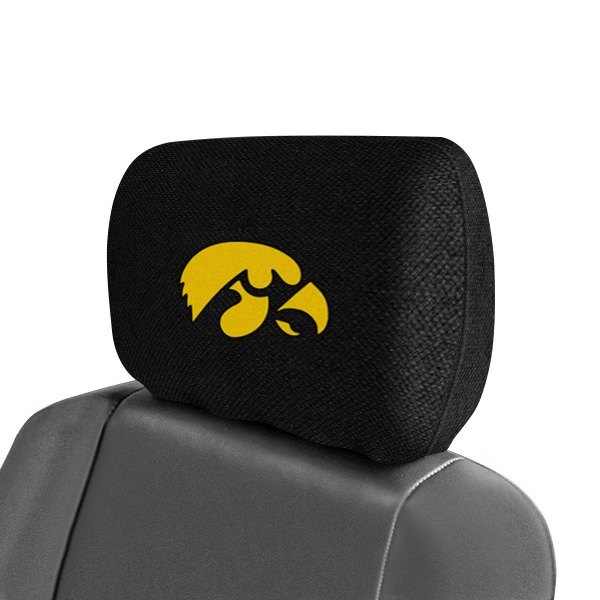  FanMats® - Headrest Covers with Embroidered University of Iowa Logo