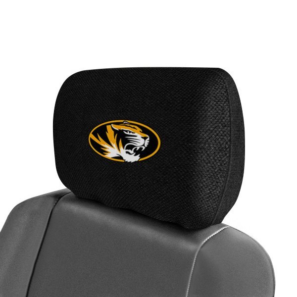  FanMats® - Headrest Covers with Embroidered University of Missouri Logo