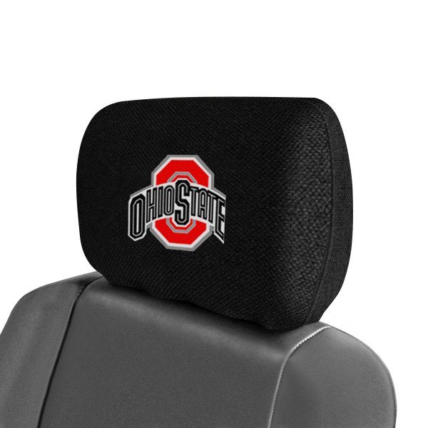  FanMats® - Headrest Covers with Embroidered Ohio State University Logo