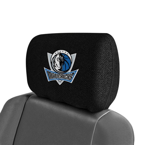  FanMats® - Headrest Covers with Embroidered Dallas Mavericks Logo