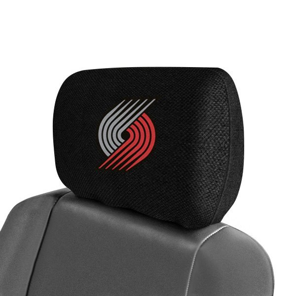  FanMats® - Headrest Covers with Embroidered Portland Trail Blazers Logo