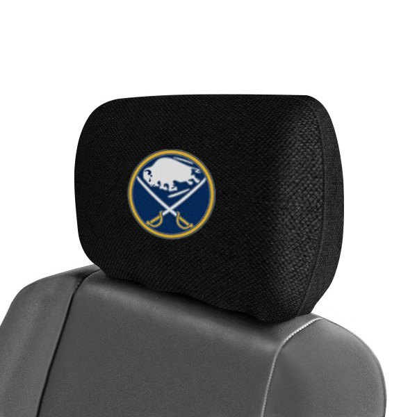  FanMats® - Headrest Covers with Embroidered Buffalo Sabres Logo