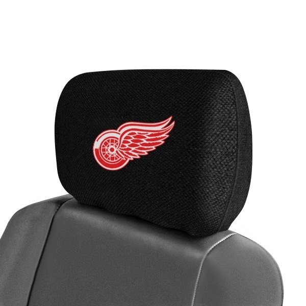  FanMats® - Headrest Covers with Embroidered Detroit Red Wings Logo