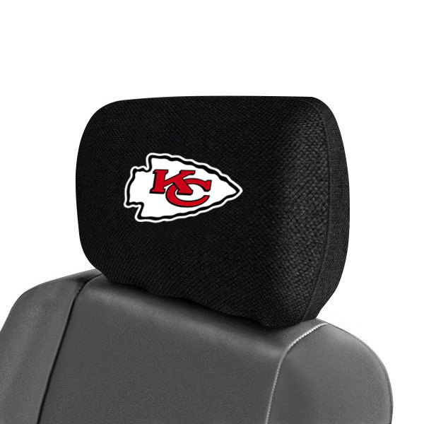  FanMats® - Headrest Covers with Embroidered Kansas City Chiefs Logo