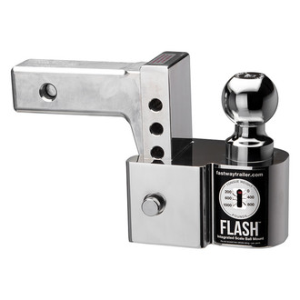 Fastway® - Class 4 FLASH™ Integrated Scale Adjustable Dual Ball Mount for 2" Receivers