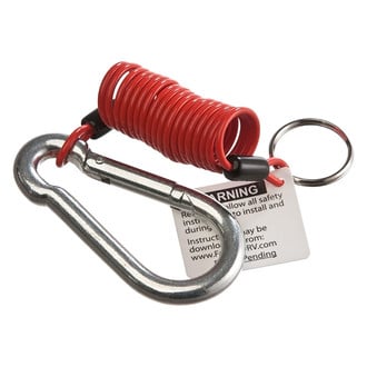 Fastway® - Zip 4Ft Coiled Breakaway Cable