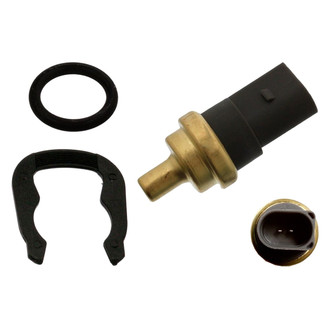 Febi® - Coolant Temperature Sensor with Seal and Retaining Spring
