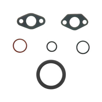 Fel-Pro® - Crankshaft Seal Kit with Oil Pump Mounting Seals & Oil Cooler Mounting Seals